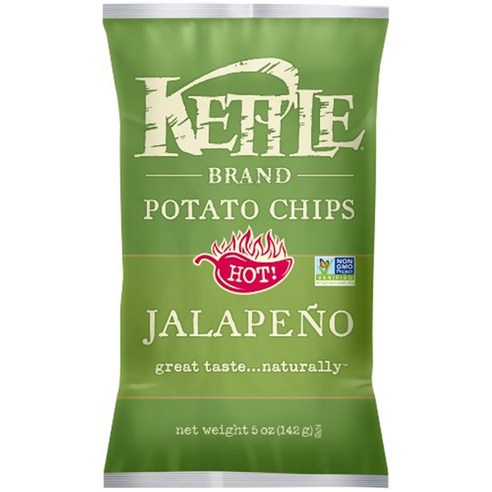 케틀브랜드 포테이토 칩, Jalapeno, 142g