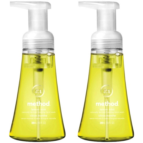 메소드 거품 핸드워시 레몬민트 300ml 2개