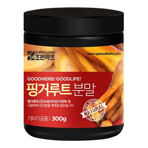 조은약초 프리미엄 핑거루트 분말, 1개, 300g