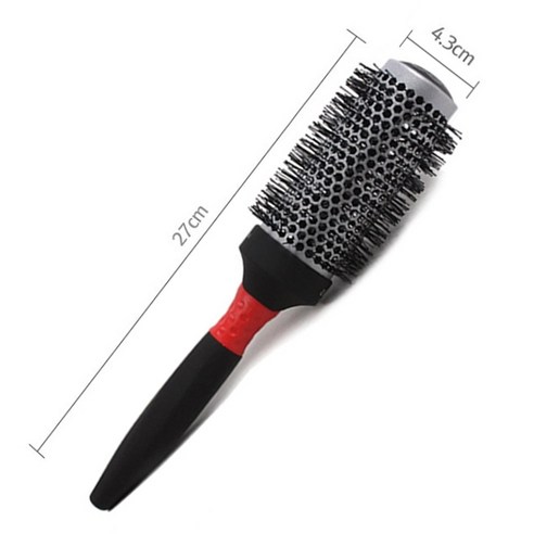 리빙듀오 룩스 핫컬링 헤어브러쉬3호 머리빗 롤빗 드라이빗, 1개