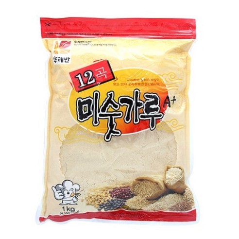 뚜레반 12곡 미숫가루, 1개, 1kg