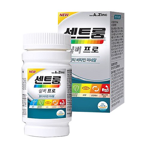 센트룸 멀티비타민미네랄 실버 프로, 120정, 1개