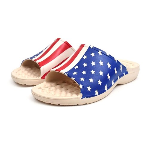 [갓슈] GODSHOE 실내 거실 욕실슬리퍼 사무실슬리퍼 네이비 8.성조기, 1개