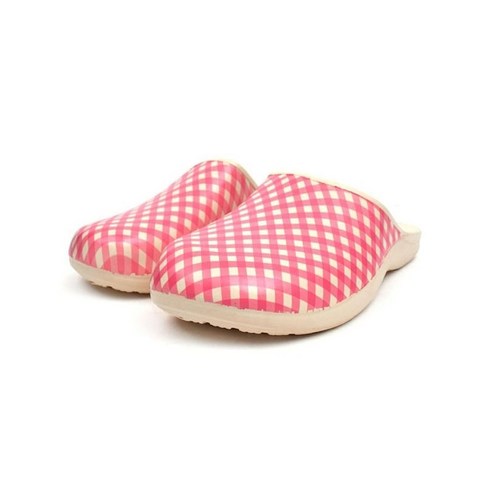 [갓슈] GODSHOE 실내 거실 욕실슬리퍼 사무실슬리퍼 핑크 15.체크욕실화