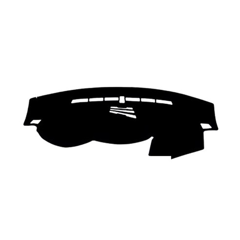 VIP 럭셔리 K7 대쉬보드 썬커버, 블랙-블랙스티치