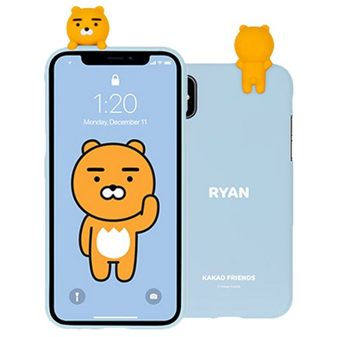 카카오프렌즈 아트 젤리 휴대폰 케이스