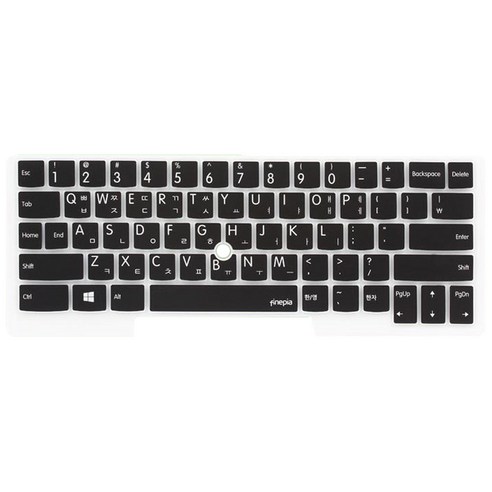 파인피아/레노버 X1-Carbon 20A7 X1-Carbon Touch 20A7 키스킨 파인피아/레노버 X1-Carbon 20A7 X1-Carbon Touch 20A7 키스킨, 블랙, 1개