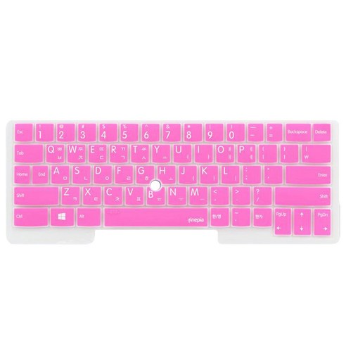 파인피아/레노버 X1-Carbon 20A7 X1-Carbon Touch 20A7 키스킨 파인피아/레노버 X1-Carbon 20A7 X1-Carbon Touch 20A7 키스킨, 핑크, 1개