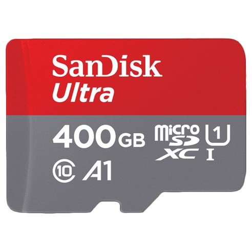 샌디스크 울트라 마이크로SD 100MB/s SDSQUAR, 400GB, 1개