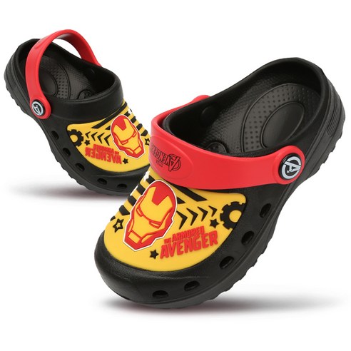 마블 아동용 아이언맨 버즈 비치 샌들