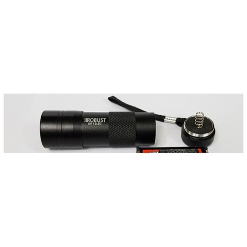 로버스트 블랙라이트 자외선램프 손전등 UV 12LED, 1개