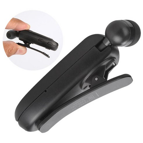 가벼운 무게와 편리한 클립형 디자인으로 손쉬운 무선 음악 청취 가능