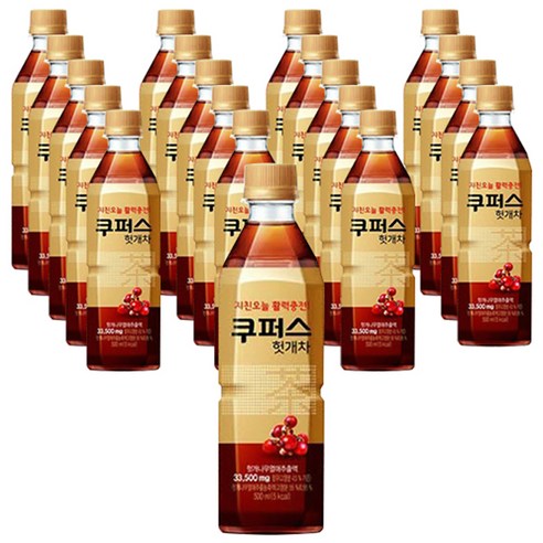 팔도 쿠퍼스 헛개차, 500ml, 20개
