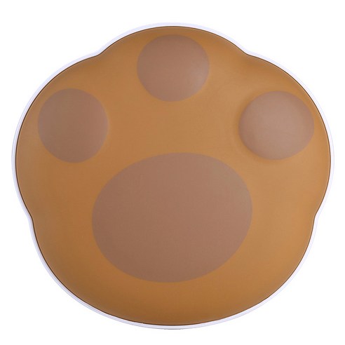 가우넷 고양이 발바닥 USB 충전식 양면 대용량 보조배터리 손난로, 단일 상품, 브라운