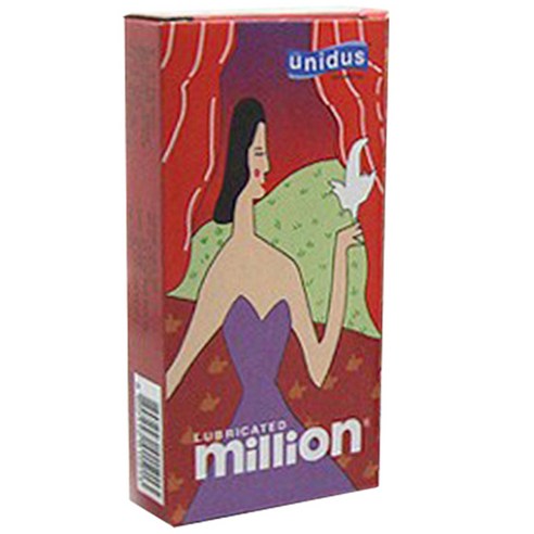 유니더스 밀리언 콘돔, 12개입, 1개