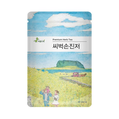 아름드레 삼각 티백 허브 차, 1.5g, 25개, 씨벅손진저