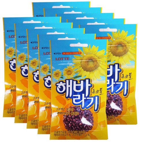 롯데제과 해바라기 초코볼, 30g, 50개입
