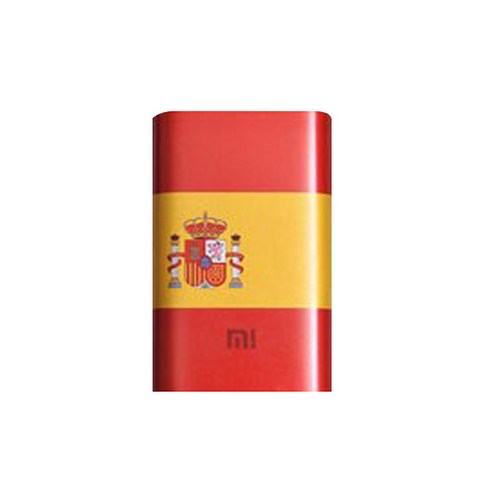 샤오미 보조배터리 10000mAh 디자인스킨, 스페인, 1개