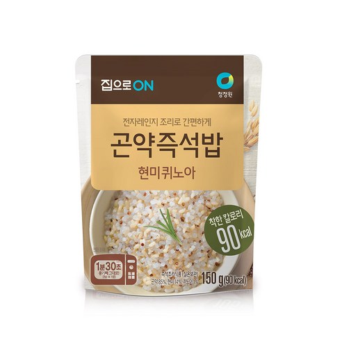 집으로온 곤약즉석밥 현미퀴노아, 150g, 1개