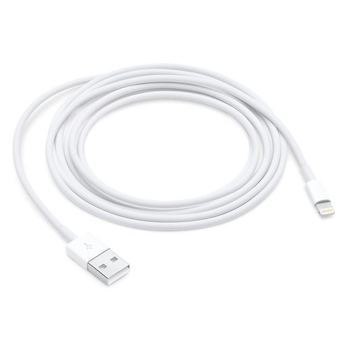 Apple 정품 LIGHTNING TO USB 케이블 2m MD819FE/A, 1개