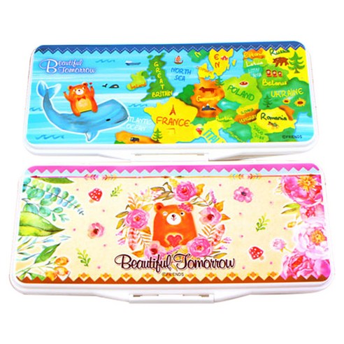 프랜즈코리아 아트 팔레트 2p, 33칸, 혼합 색상, 1세트