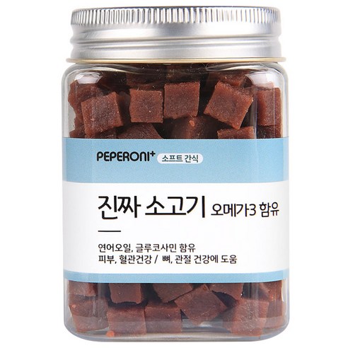 페페로니 애견용 져키 180g, 소고기, 1개