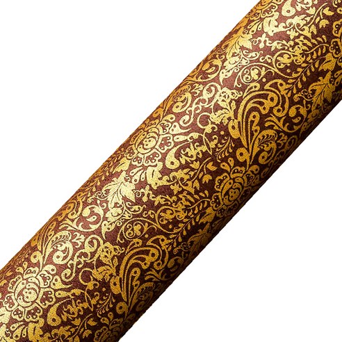 영프라자 르네 종이롤 포장지 53cm x 20m, 초코, 1개