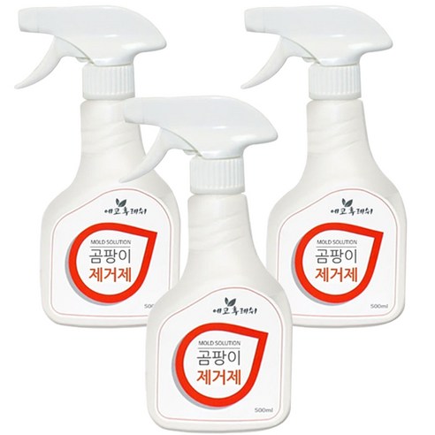 A에코후레쉬 곰팡이제거제, 500ml, 3개
