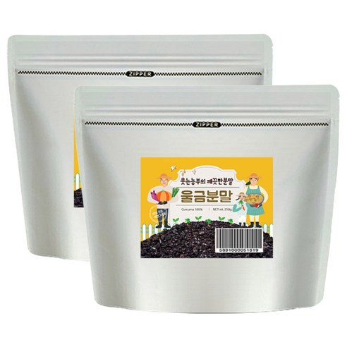 스마일파머 울금 분말, 250g, 2개입