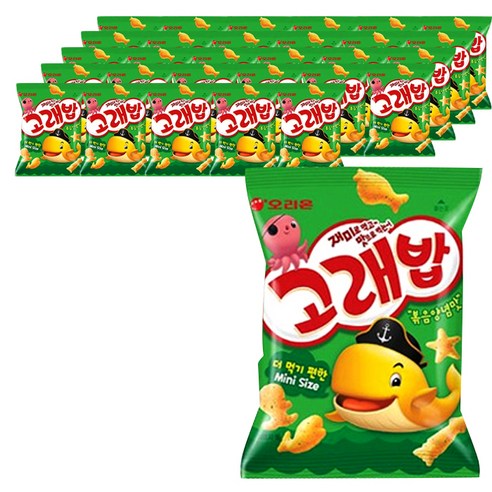 오리온 고래밥 미니 볶음양념맛, 200g, 6개