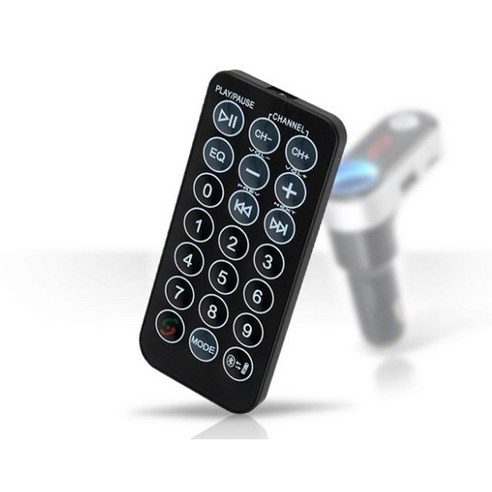 넥스트 5 in 1 차량용 블루투스 오디오 카팩 + 리모컨, NEXT-1422BTC, 블랙