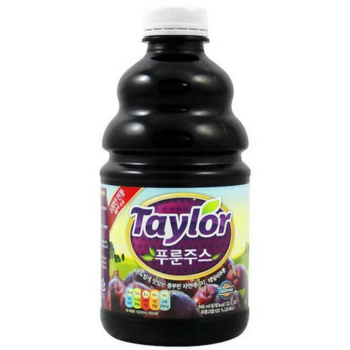 테일러 푸룬 주스, 946ml, 1개