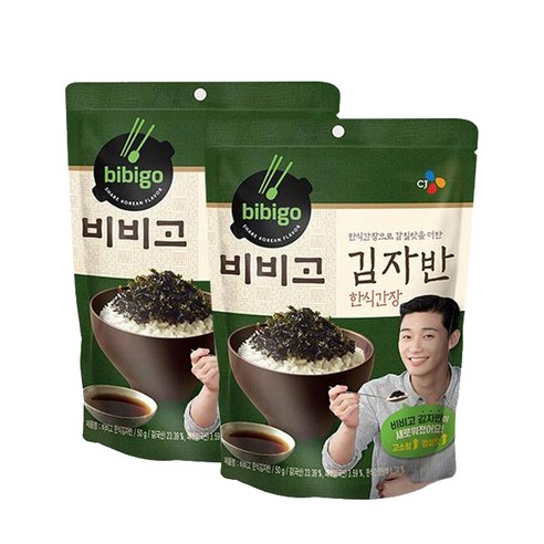 비비고 한식간장 김자반, 50g, 2개