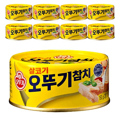 오뚜기 살코기 참치, 150g, 9개