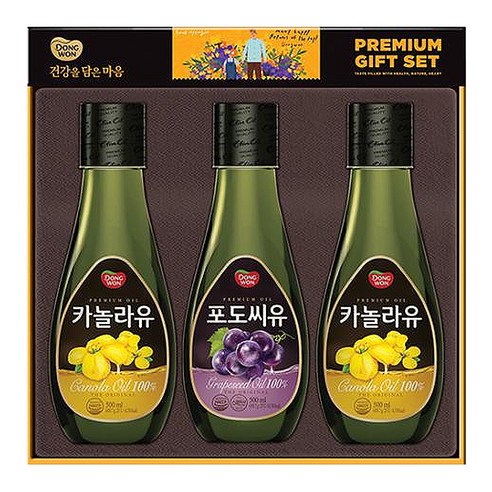 동원 포도씨유 선물세트 혼합 23호, 1세트