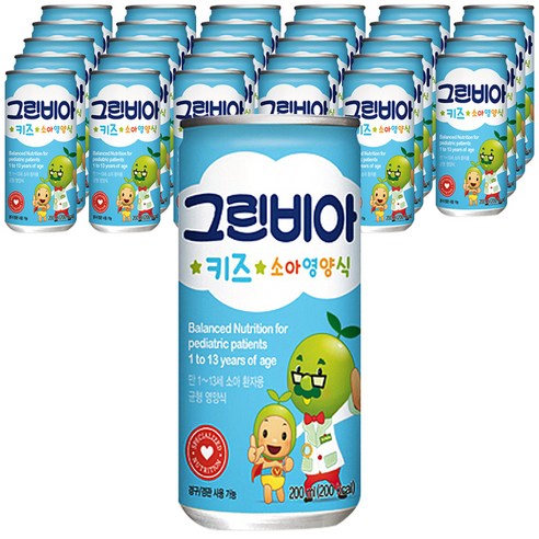 그린비아 키즈 소아영양식, 200ml, 30개