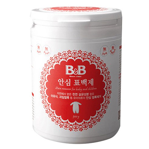 비앤비 유아용 안심 표백제, 1개, 500g
