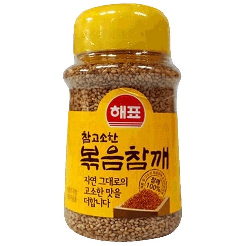 해표 참고소한 볶음참깨, 120g, 1개