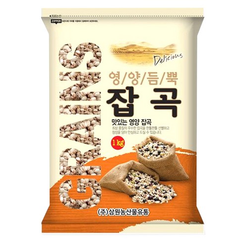 삼원농산 2019년 영양듬뿍 잡곡 율무, 1kg, 1개