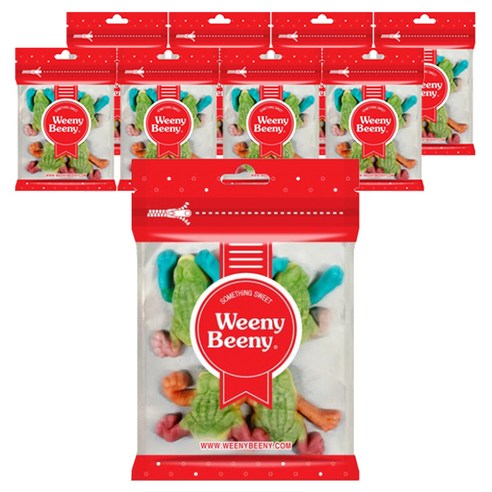 위니비니 트로피컬개구리모양구미, 50g, 9개입