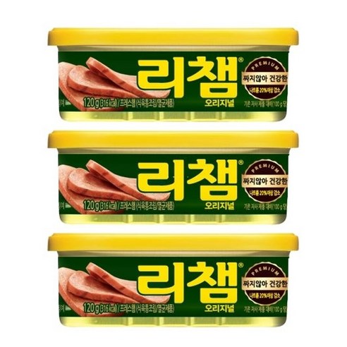 리챔 오리지널 햄통조림, 120g, 10개