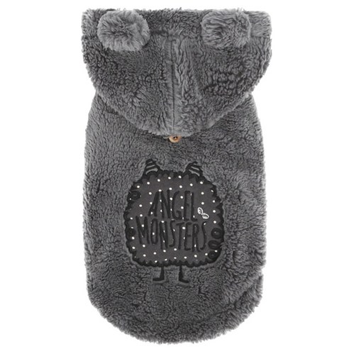 퍼피엔젤 반려견 Angel Monsters Jumper Vest PA-OW390, Gray