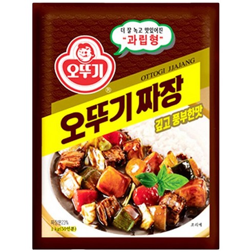 오뚜기 짜장 깊고 풍부한맛 과립형, 1kg, 1개