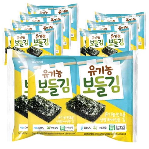 아이배냇 유기농 보들김 16g, 김, 8개