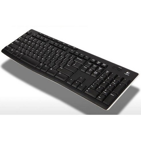 편안하고 내구적인 타이핑을 위한 로지텍 무선 키보드 K270