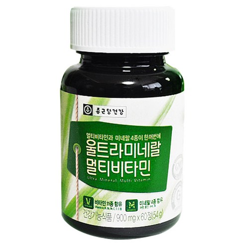 종근당건강 울트라 미네랄 멀티비타민, 60정, 1개