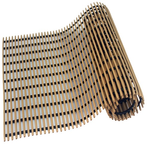 월광매트 튜브형 미끄럼방지매트 120 x 100 cm, 나무, 1개