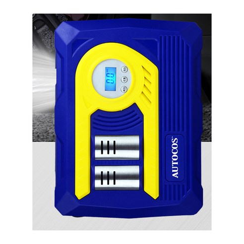 오토코스 듀얼실린더 180w 디지털 차량용 에어컴프레셔 타이어 공기주입기
