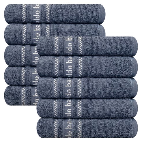 송월타월 트빌리시 수건 120g, 블루, 8개