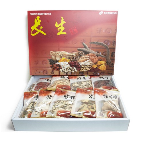 동광 장생 모음차 재료, 2500g, 1세트